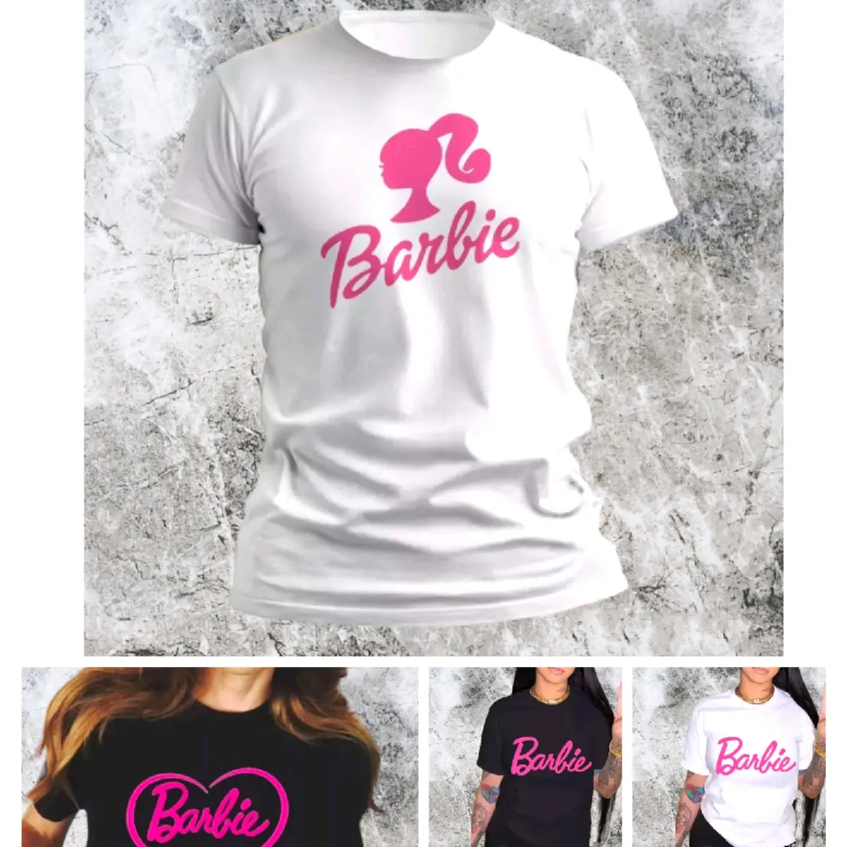 Barbie Tshirt Viral Adult 100% Cotton Premium Quality