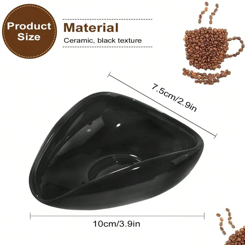 Coffee Beans Dosing Cup, Ceramic Tea & Coffee Beans Vessel, Ceramic Dosing Vessel for Home Use 1