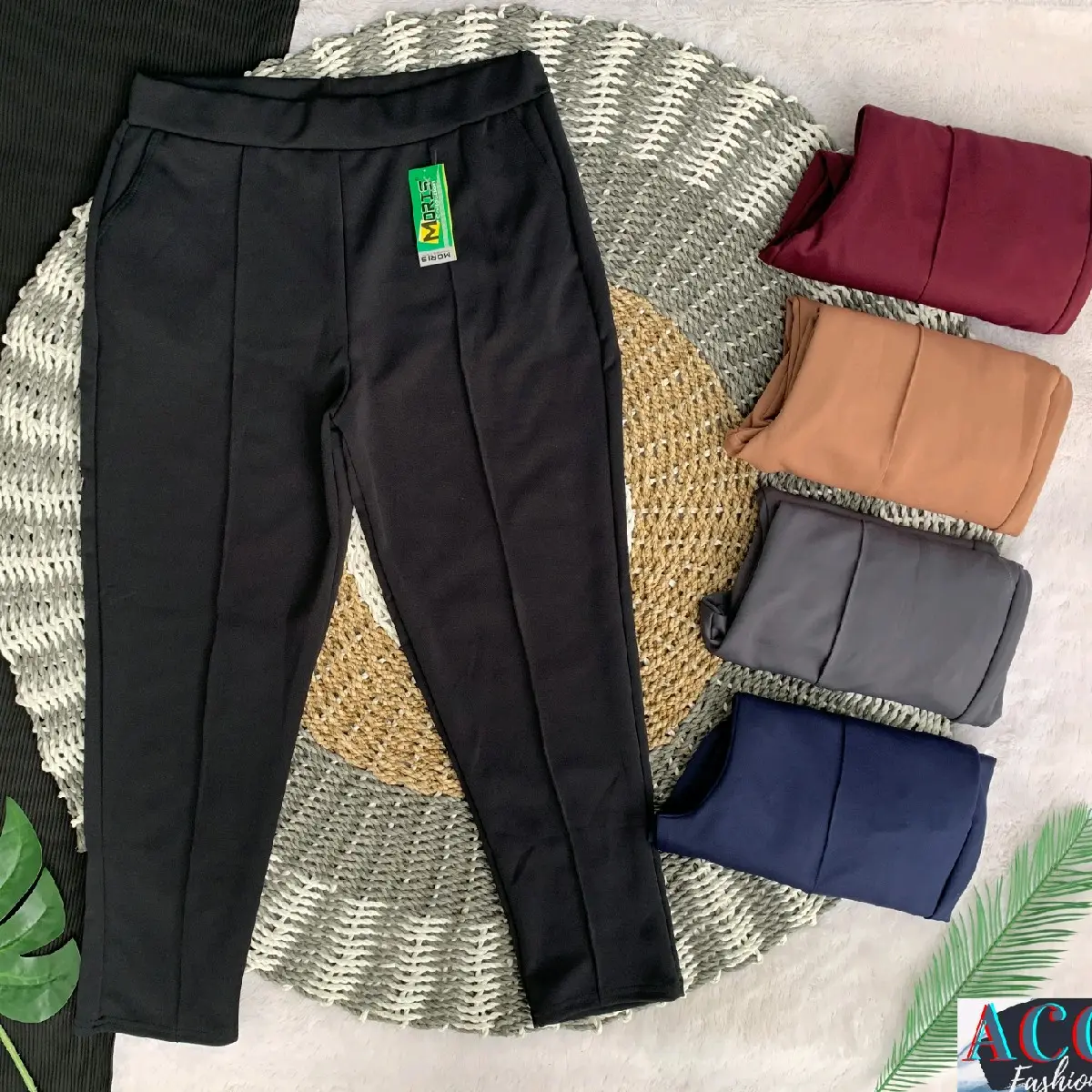 CELANA PANJANG JUMBO WANITA BIG SIZE CELANA POLOS SUPER JUMBO BB 100 LEGGING
