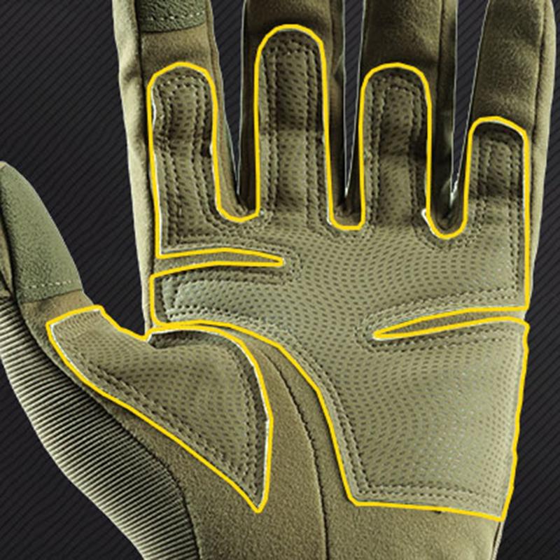 Product Introduction of Anti-Slip Breathable Full Finger Gloves Riding Cycling Outdoor Training Fitness Men Sports Gloves 29