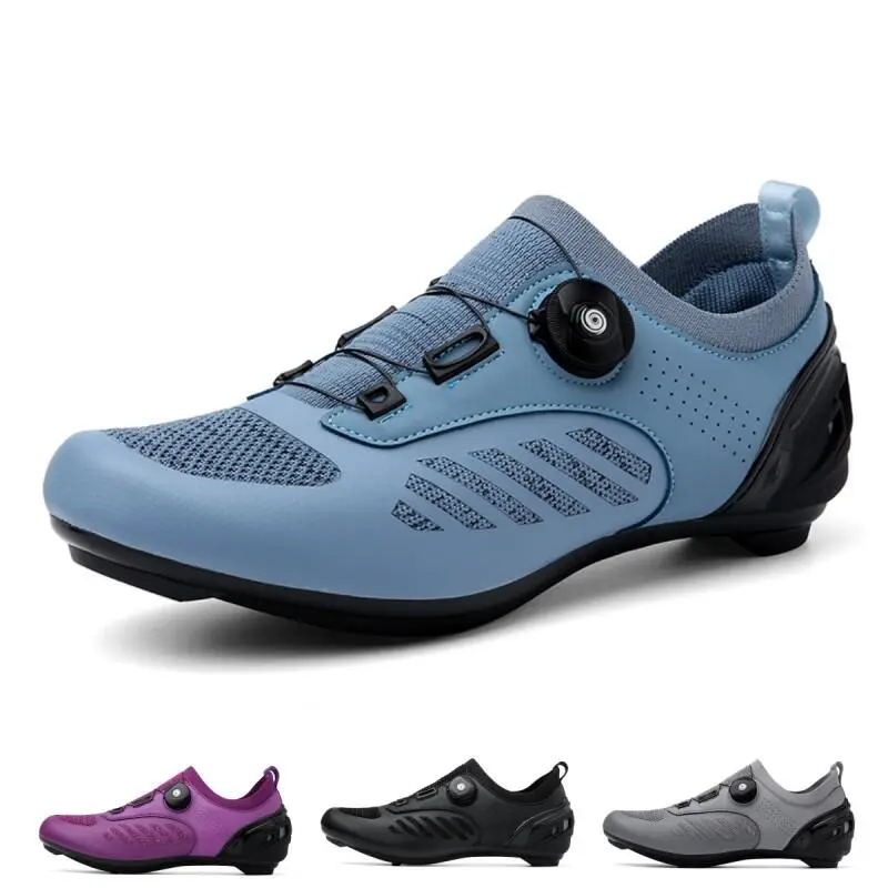 Men's Off-road ShoesRoad Cycg Breathable and Non Slip Women's Racing Mountain Bike Sports Shoes
