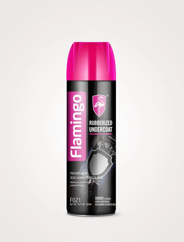 Sơn Xịt Phủ Gầm Chống Ồn Chống Rỉ Sét Flamingo F021 500ml