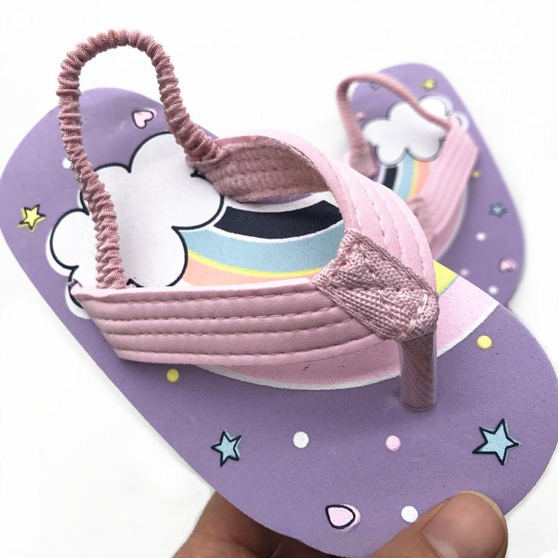 Product Introduction of [New Model] AG SHOP Summer New Children's Slippers Flip-Flops Boys Girls Shoes Beach Shoes Baby Shoes Thong Sandals ✨ [Angel] ✨ 6
