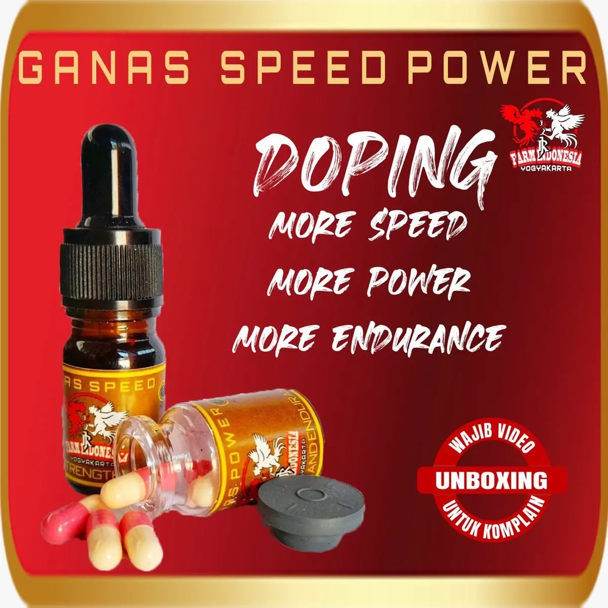 Doping Ganas Speed Power Khusus Ayam.