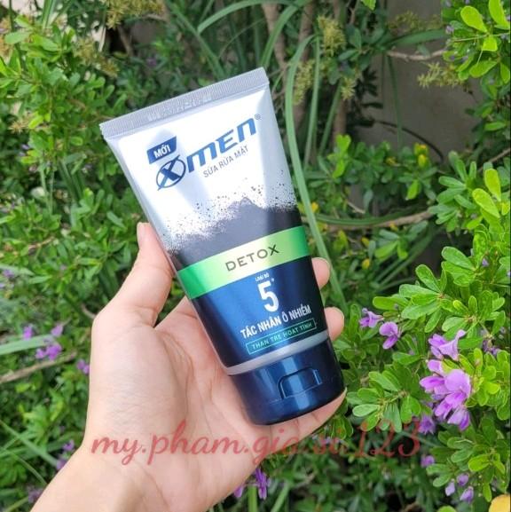  Sữa Rửa Mặt X-Men Detox Loại Bỏ 5 Tác Nhân Ô Nhiễm 