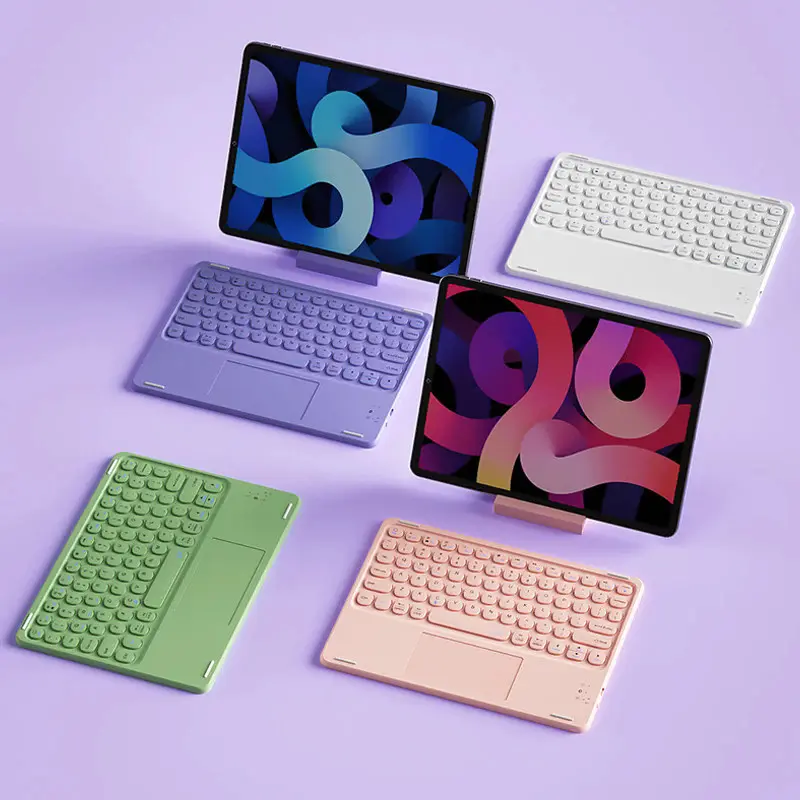 Bộ Bàn Phím Chuột Bluetooth Không Dây, Tương Thích Với Honor Pad X8a 2024 11 X8 Lite 9.7 X9 X8 Pro 11.5 9 Pro 12.1 8 12, MagicPad 2 12.3 13 2023 10Inch, Bao Gồm Bàn Phím Và Chuột, Funda 1