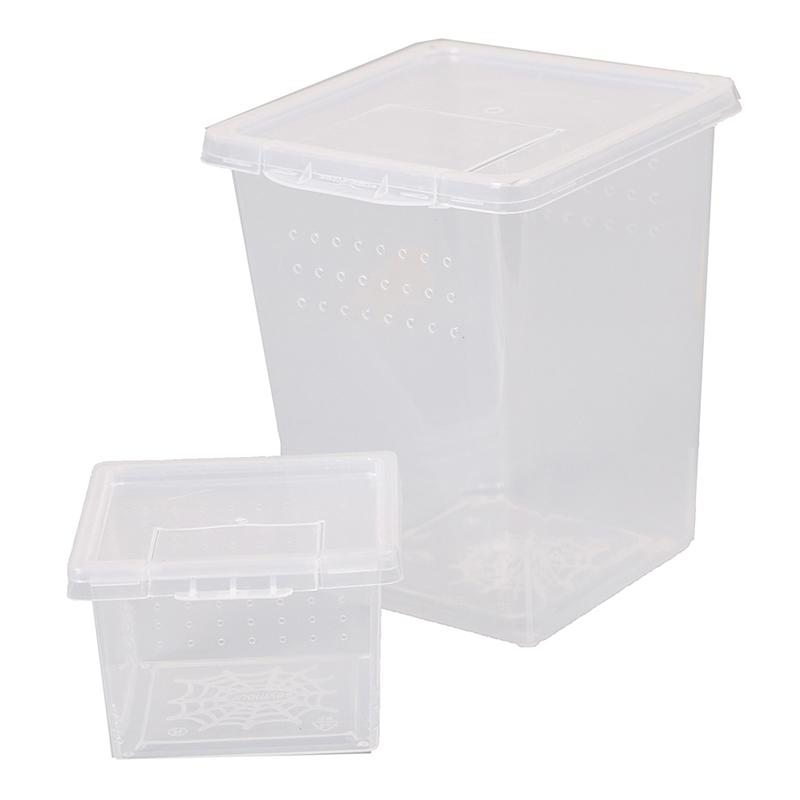 Product Introduction of Plastic Insect Spider Habitat Feeding Box Case Container Tank Transport Case Toy 5