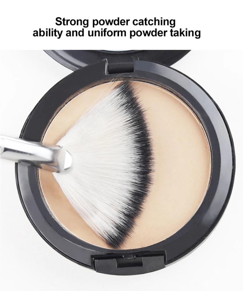 Product Introduction of Fan Brushes Facial Brushes Soft Makeup Brush Cosmetic Applicator Tools Wooden Handle and Soft Fiber for Glycolic Peel Mask 29