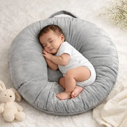 Ovi Toys Bantal Bayi Jumbo Premium, Super Lembut, Nyaman, Penopang Anti Peyang & Motif Kekinian