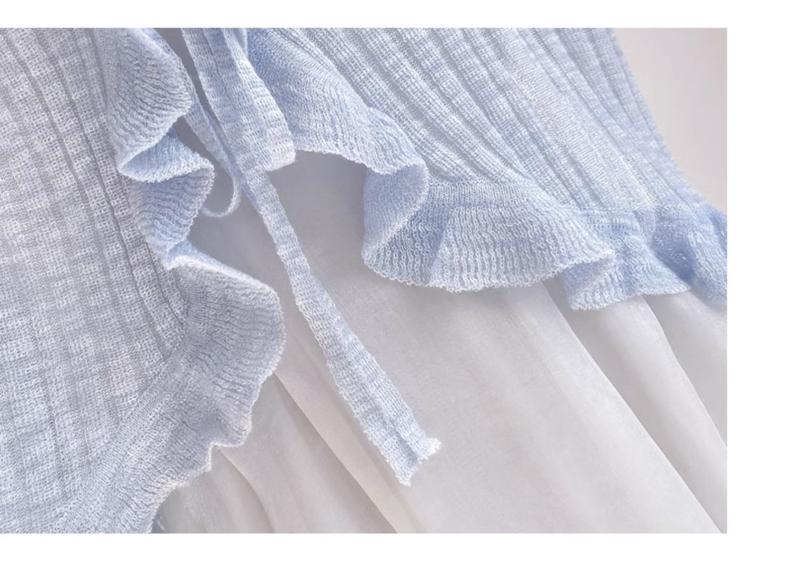 Product Introduction of Áo Cardigan Dệt Kim, Chống Nắng, Áo Cánh Che Kín Ngoài Mỏng Cho Nữ, Khăn Choàng Mùa Hè, Áo Khoác Vai Nhỏ Bằng Lụa Lạnh 4
