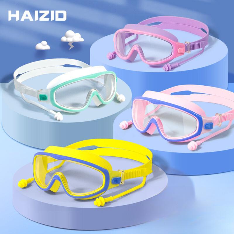 Kính Bơi Người Lớn Chống Nước Kèm Nút Bịt Tai KB09 - Kính Lặn Haizid - Shop Tạp Hóa Thời Trang Trẻ Em Phụ Kiện Silicon Sport 1