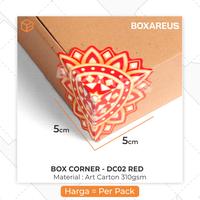Gambar Aksesoris Box Dekorasi Packaging Hiasan Sudut Dus Kardus Decor BOX CORNER | DC Paper Red - Red dari Box Are Us Kota Bandung 3 Tokopedia