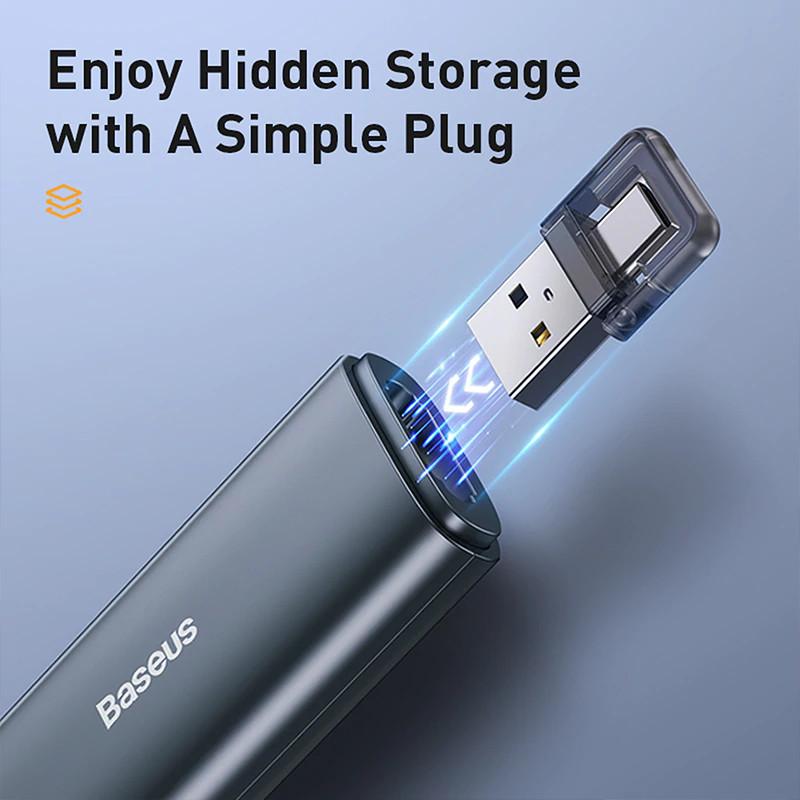 BASEUS Laser Pointer Wireless Presenter Remote Control Alat Presentasi 4