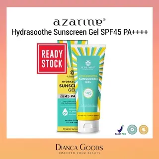 AZARINE Sunscreen Gel Hyddrasoothe SPF 45 50ML Berminyak Facial