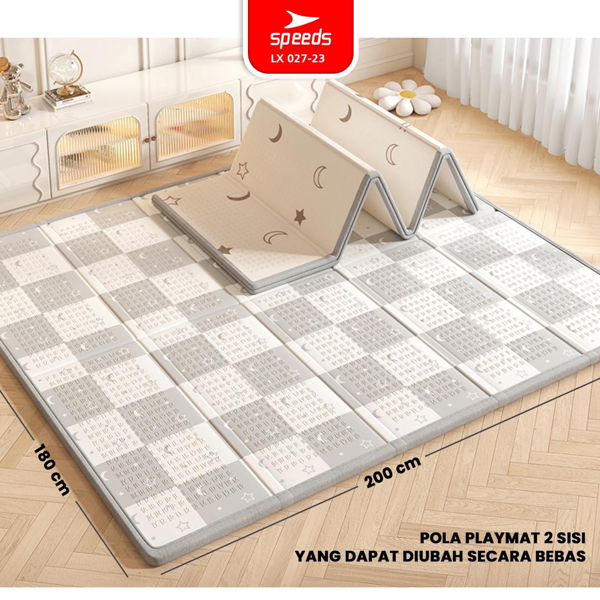 Speeds Playmate Bayi Playmate 180 x 200 Tebal 20mm Karpet Playmate Lipat Anak 027-23 Speeds Playmate Bayi Playmate 180 x 200 Tebal 20mm Karpet Playmate Lipat Anak 027-23