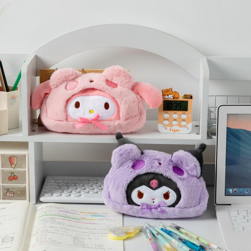  Hộp Đựng Bút Chì Thiết Kế Sanrio Kawaii Hộp Bút Chì Kuromi Và Melody Dung Tích Lớn Túi Đựng Bút Thích Hợp Cho Trường Học Sắp Xếp Văn Phòng Phẩm Và Đồ Dùng 