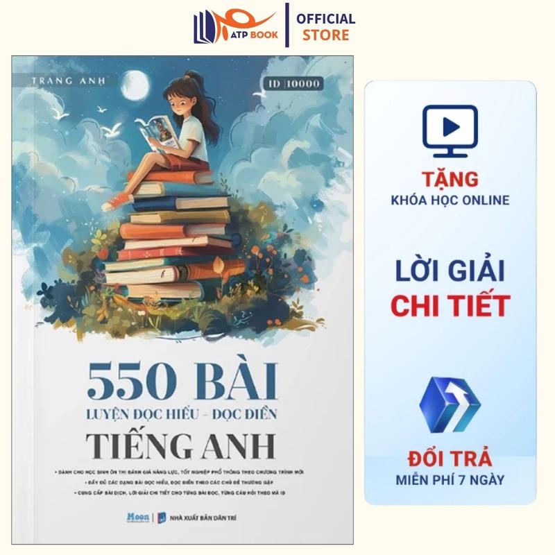 Sách 550 Bài Luyện Đọc Hiểu - Đọc Điền Tiếng Anh