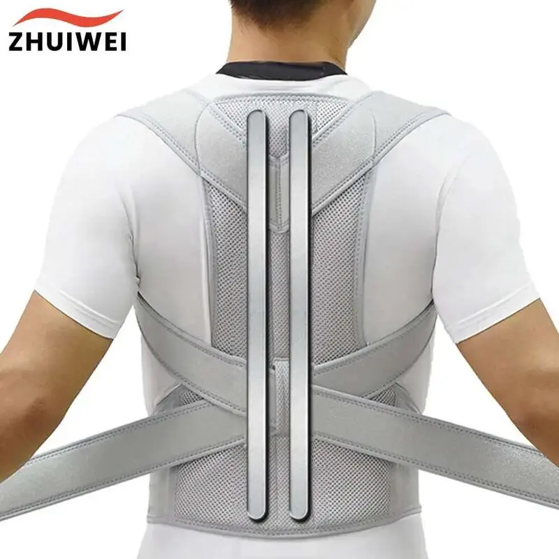New Upper Posture Clavicle Support Corrector Back Straight Shoulders Brace Strap Correctpor