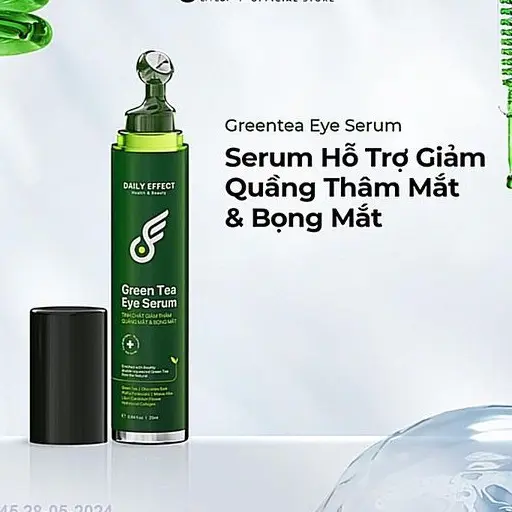 GreenTea Eye Serum - Thanh Lăn Giảm Thâm Bọng Mắt Daily Effect 25ml 0