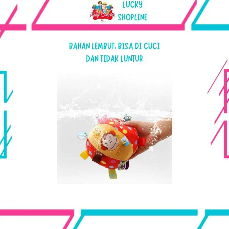 [BIG SALE] Softball Karakter Bola Mainan Bayi Baby 1