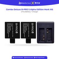 Gambar FS Combo Deluxe 2x Battery Brica AE Lite + Desktop Charger ORIGINAL dari Brica Berrisom Kab. Tangerang 1 Tokopedia