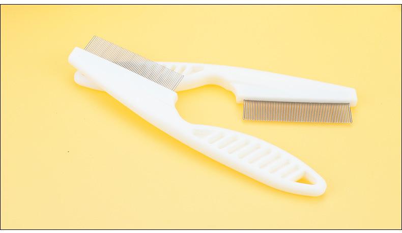 Product Introduction of Cat Dog Comb Knot Opening Float Hair Cleaning Artifact Pet Self-Cleaning Comb Comb Long Hair Massage Knot Hair Removal Special 6