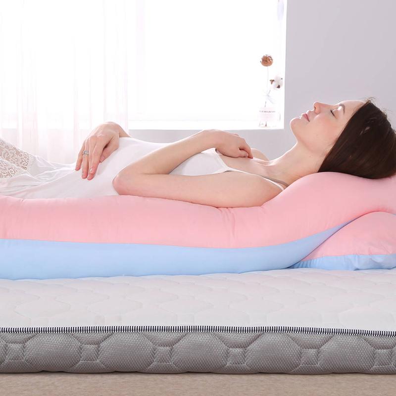 U Shape Full Body Maternity Pillow Case Sleeping Support for Pregnant Women 1