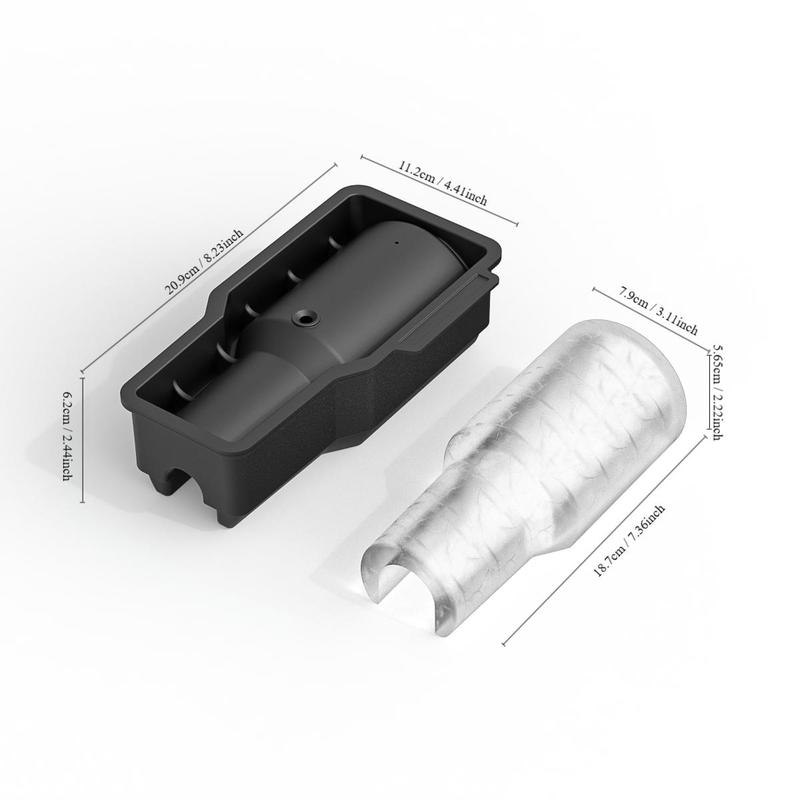 Ice Cube Tray for Stanley Cup, 1 Count Ice Mold for Stanley Cup, Kitchen Ice Cube Tray Compatible with Stanley Cup, Cylinder Ice Cube Mold, Silicone Ice Cube Tray for Tumbler Cup, Whiskey, Freezer 6