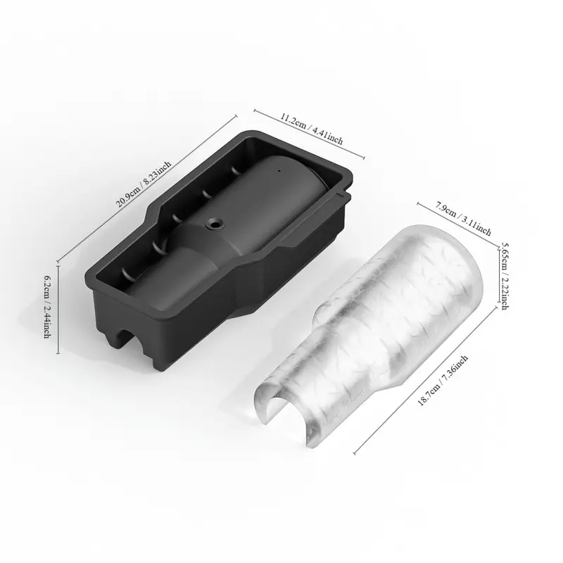 Ice Cube Tray for Stanley Cup, 1 Count Ice Mold for Stanley Cup, Kitchen Ice Cube Tray Compatible with Stanley Cup, Cylinder Ice Cube Mold, Silicone Ice Cube Tray for Tumbler Cup, Whiskey, Freezer, Kitchenware 6