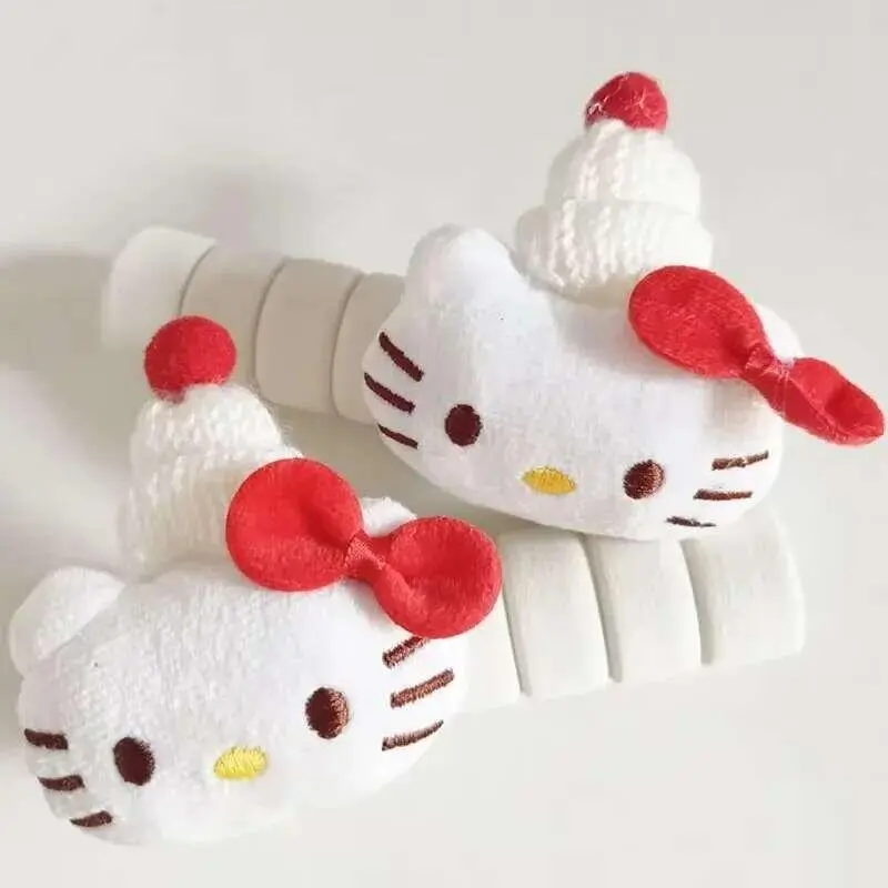 s Doll Knitting Door Handle Protective Cover Cartoon Cute Creative Home Decoration Pochacco Accessories Girl Gift