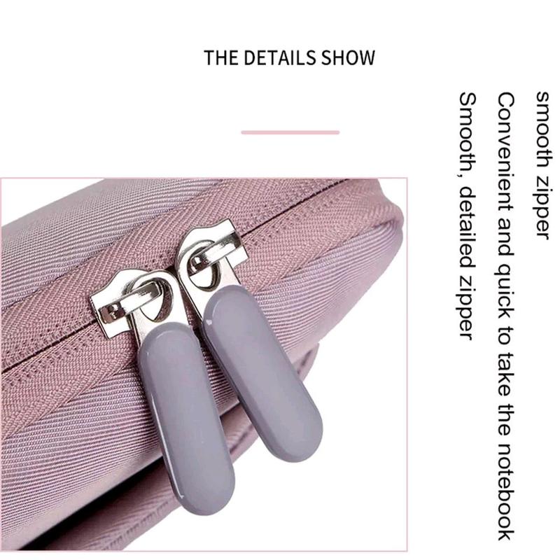 Tas Laptop Jinjing Pipe Handstrap Softcase Sleeve 13 14 15 16 inch 5