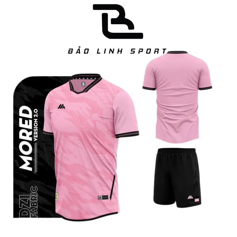 Bộ Sưu Tập Quần Áo Bóng Đá Đồ Đá Banh Không Logo Mikal Mored 2.0 K3 2024 Nam Nữ Thun Mè Caro Cao Cấp Không Nhăn Không Xù Lông Thoáng Khí Bảo Linh Sport 3
