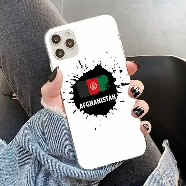 Afghan Flag Phone Case For iPhone 12 Pro Max