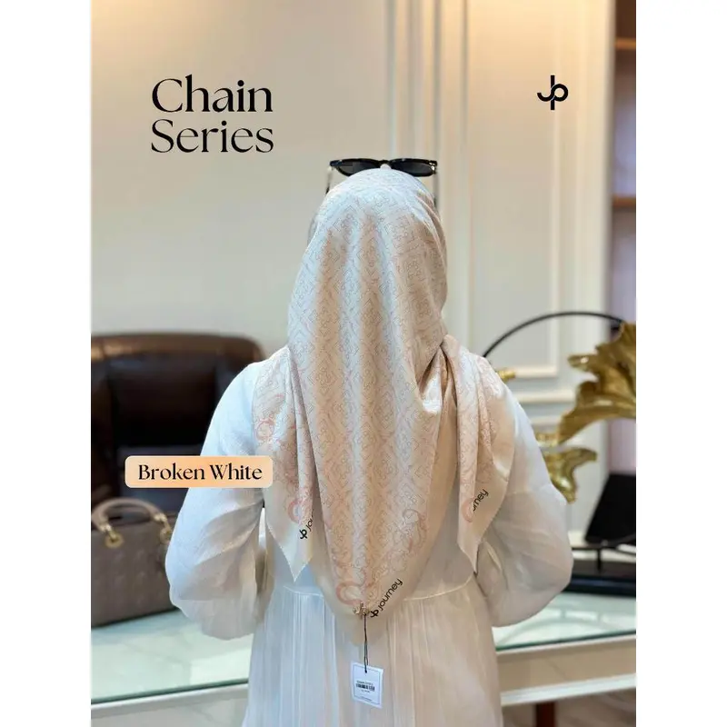 Hijab Sefiempat CHAIN Series Journey Voal Premium Versi KW 6