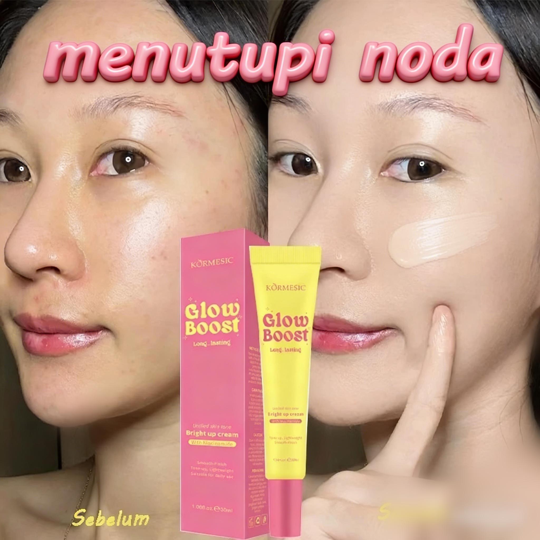 Tone Up Cream With Niacinamide Pemutih Wajah Instan Whitening Cream Mencerahkan Warna Kulit Halus Menutupi Noda Glowing Boost Bright Up Cream Anti-Penuaan Long-Lasting Oil Control Pelembab Wajah Pemutih Day Cream Tone Up Cream With Niacinamide Pemutih Wajah Instan Whitening Cream Mencerahkan Warna Kulit Halus Menutupi Noda Glowing Boost Bright Up Cream Anti-Penuaan Long-Lasting Oil Control Pelembab Wajah Pemutih Day Cream