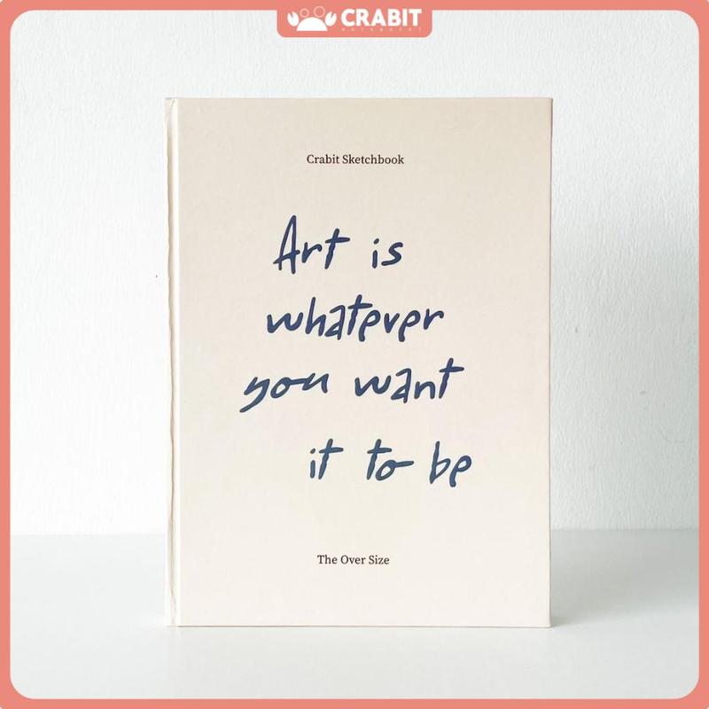 Sổ vẽ phác thảo sketch A4 190gsm vẽ chì Crabit 80 trang