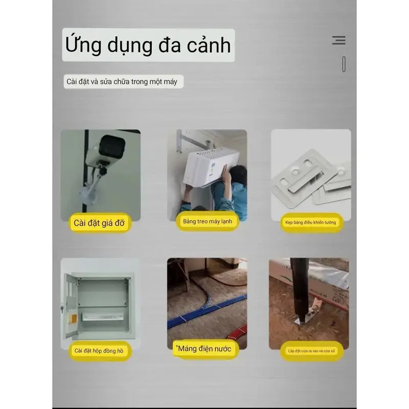 Máy Bắn Đinh Hạt Nổ S3 Tặng 100 Đinh + Hộp Phụ Kiện 4