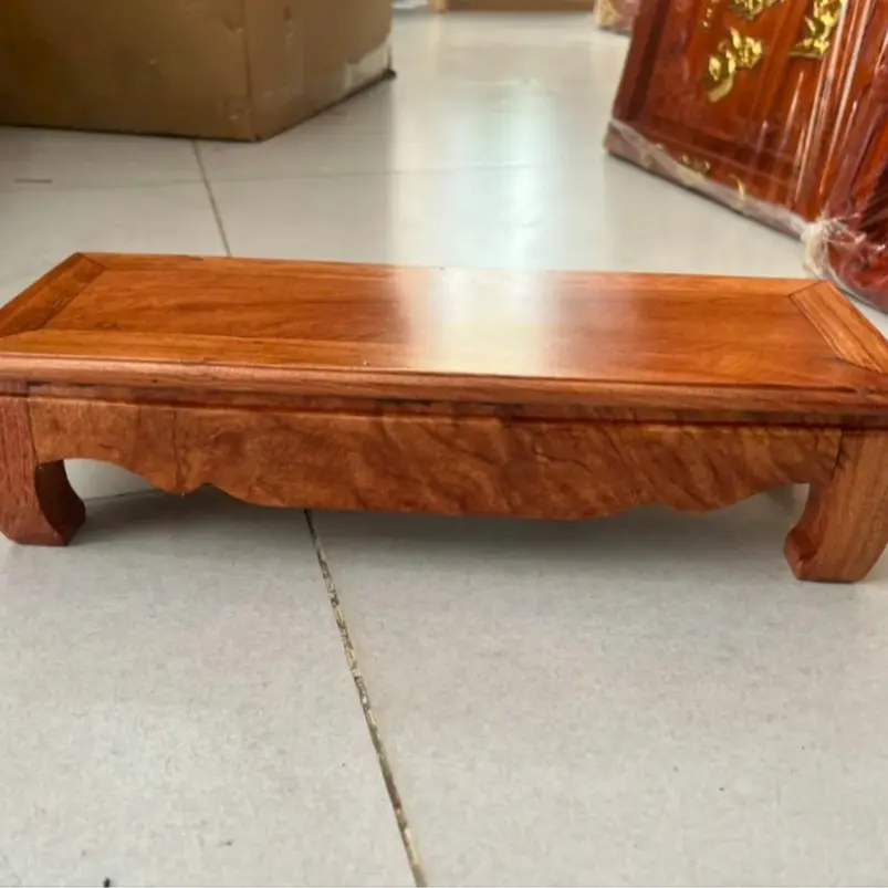 Dế kê khung ảnh thờ  gỗ hương-Nhiều size Decor phòng thờ