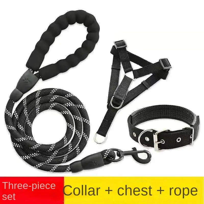 Dog Hand Holding Rope Large Dog out Anti Breaking Loose Adjustable Golden Retriever Labrador Teddy Small Dog Dog Leash