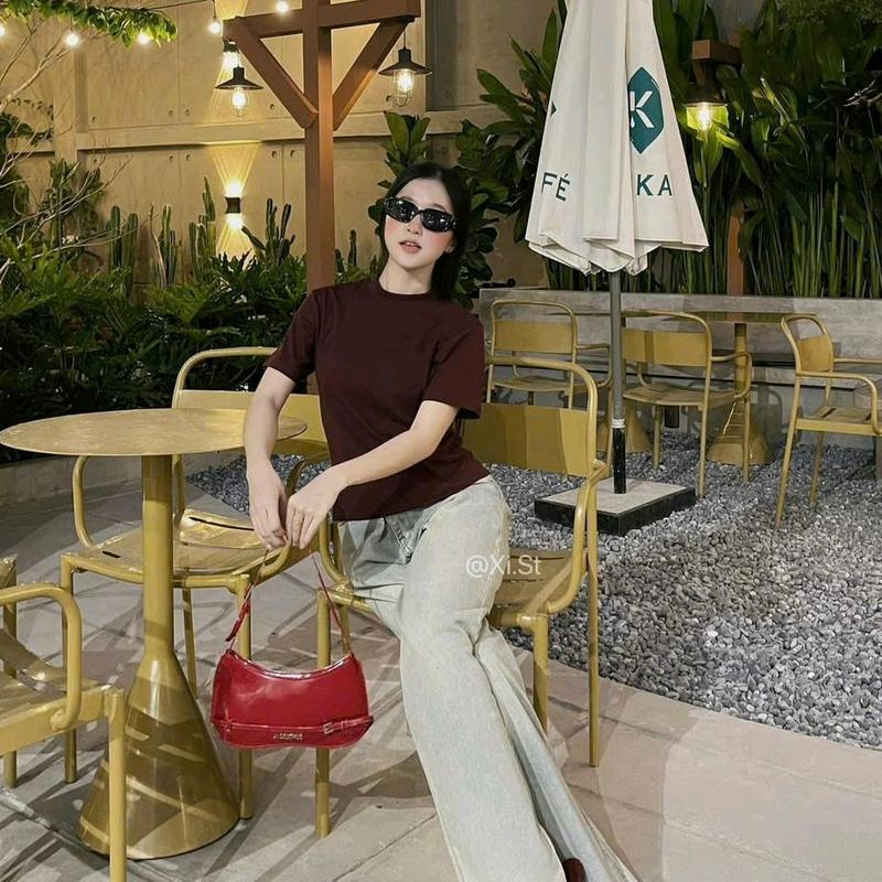 Áo Thun IU cổ 3 phân đủ 4 màu 3