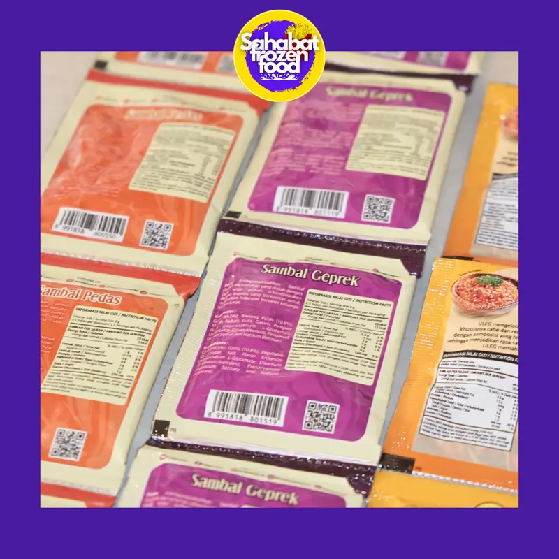 Finna Food - Sambal Uleg Sachet 10pcs Masakan 2