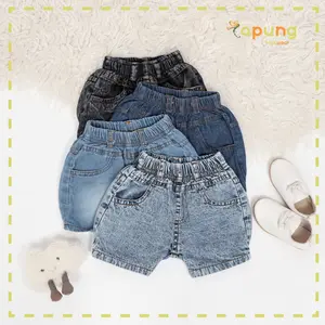 Capung Kidswear Celpen Jeans Baby Unisex 6 Bulan-17 Bulan Celana Jeans Babymaterial Ringan Nyaman All Size 4 Warna Biru Muda Biru Tua Snow Wash Black Snow