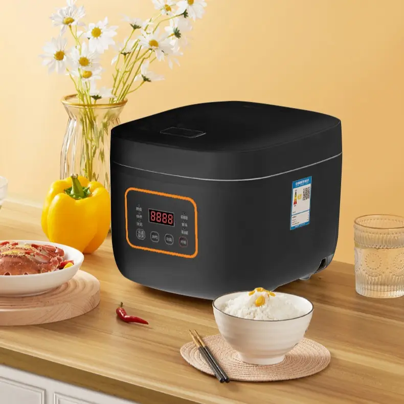 [Hàng nhập khẩu mới nhất] Nồi cơm điện dung tích lớn đa năng thông minh Nấu Cơm, Nấu Ăn tiện ích cho mọi gia đình . Nồi trong bằng nhôm dung tích lớn, có Lỗ thông hơi để tháo rời, thiết kế dễ làm sạch thích hợp với mọi độ tuổi.