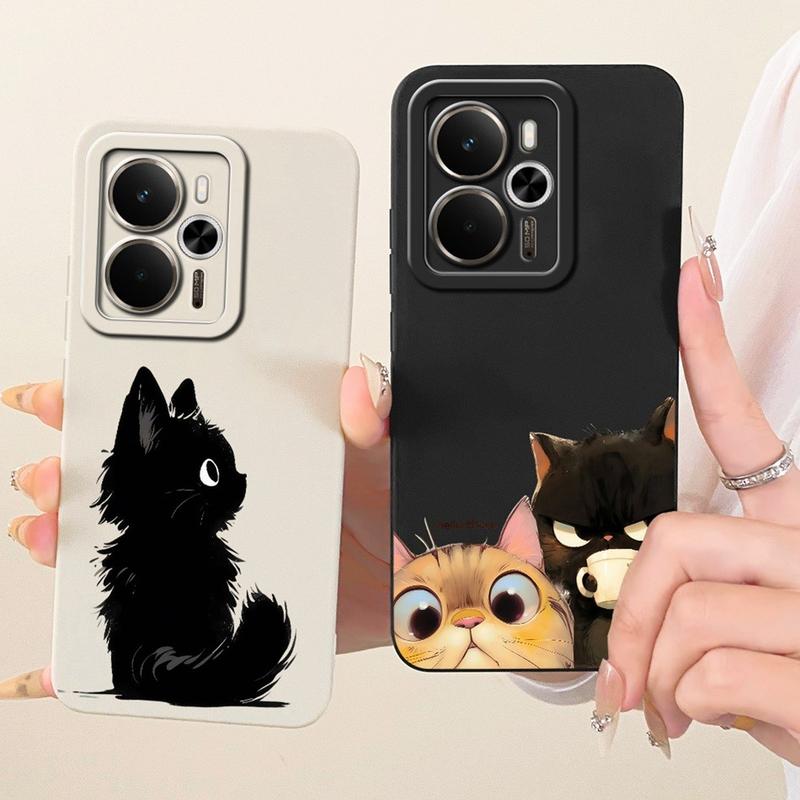 Ốp lưng bảo vệ ống kính cho Realme 14/14T , họa tiết mèo hoạt hình dễ thương,…