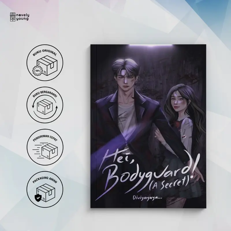 Novel Hei, Bodyguard! (A Secret) by Divia Ananda - Sunset Road - Gratis Biaya Packing 0