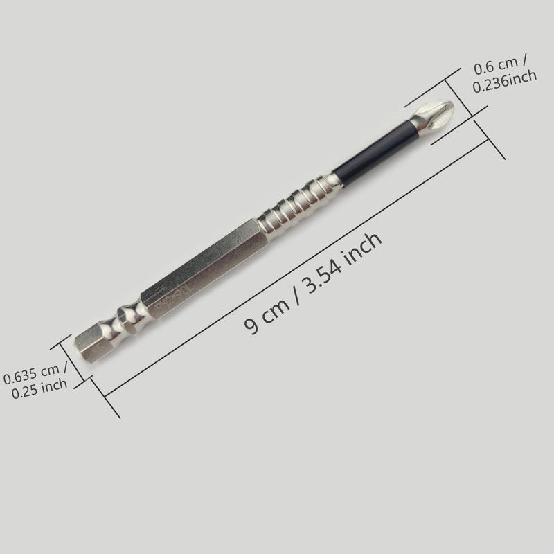 Product Introduction of Magnetic Phillips Screwdriver Bit Set, Impact Resistant Screwdriver Bit Set, Power Tool Accessories for Home & Office 2