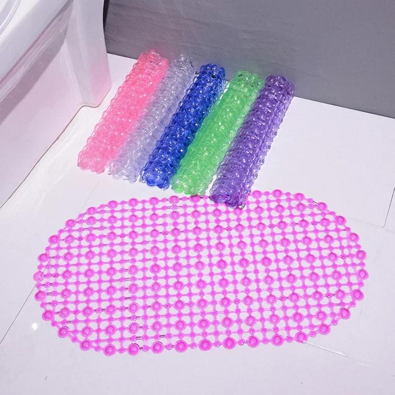 Product Introduction of Tikar Mandi Anti-gelincir PVC, Tikar Pancuran Lembut, Tikar Urut, dengan Cawan Penyedut, Tidak licin, Sesuai untuk Bilik Mandi dan Tab Mandi, Aksesori Bilik Mandi, 2025 11