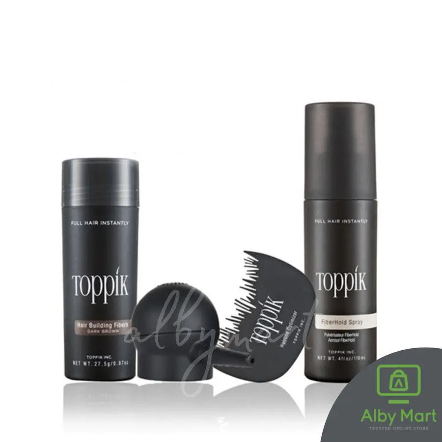 Toppik Hair Fiber Penebal Rambut Paket GOLD / Diamond / Platinum Vitamin