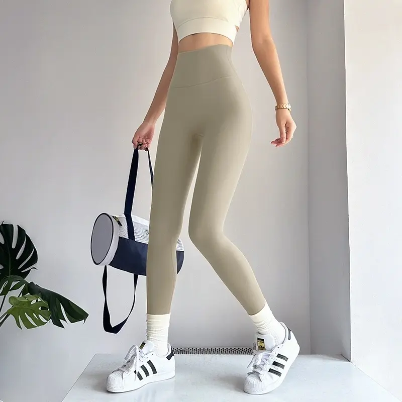 [ HOT ] Quần dài thể thao K3338 Gym/Yoga/Pilates lulu có túi sau. Chất liệu 25% Spandex thoáng mát , đàn hồi 4 chiều 2