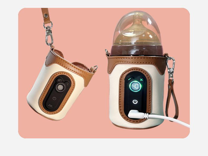 Product Introduction of Universal Baby Bottle Warmer Water Formula Milk Warmer Baby Bag USB Nursing Bottle Heater Portable Thermal Bag for Travel 31